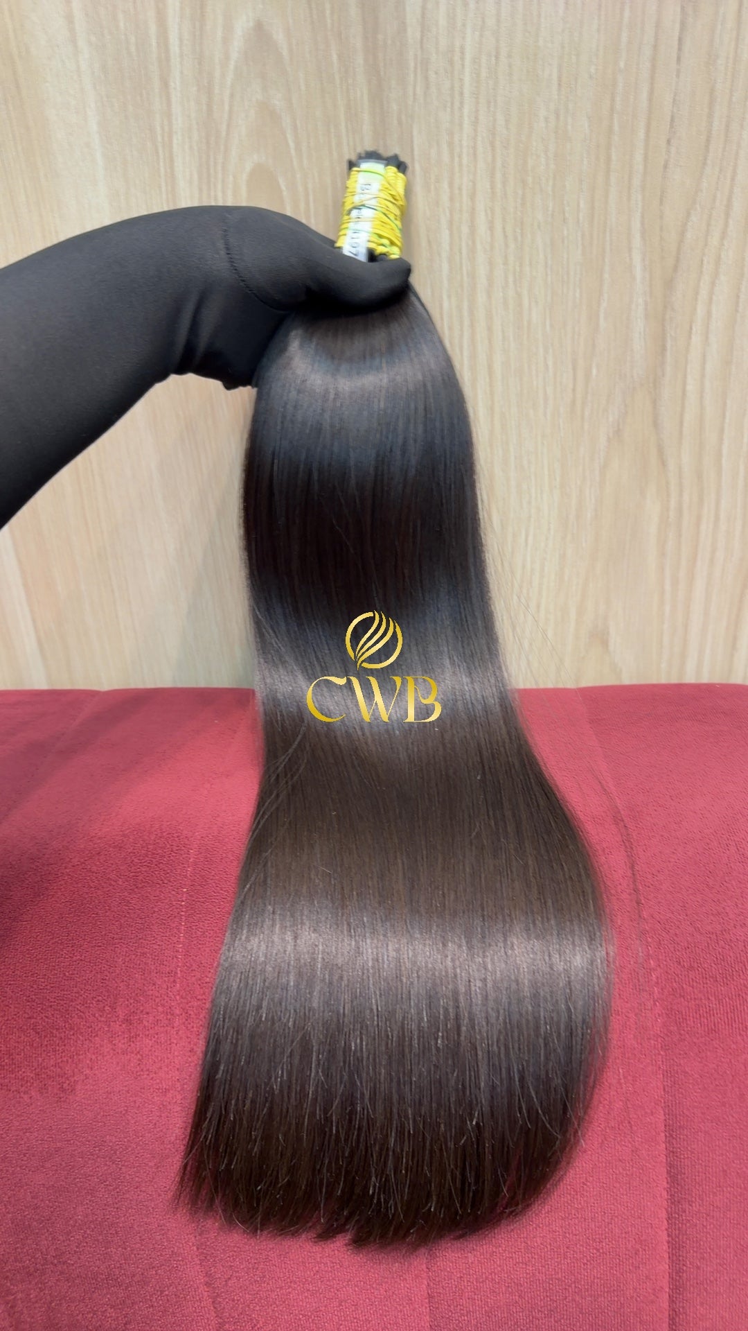 Cabelo Castanho Natural Médio 56cm 140g Brasileiro do Sul