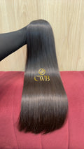 Cabelo Castanho Natural Médio 56cm 140g Brasileiro do Sul