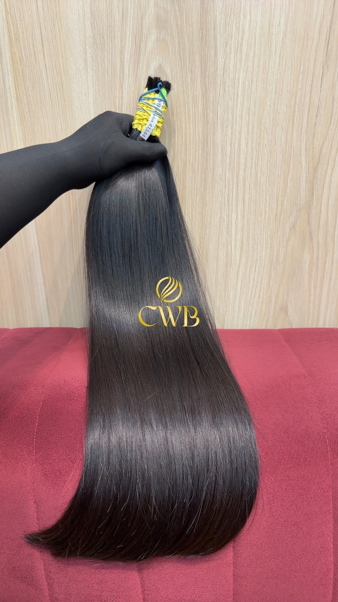 Cabelo Castanho Natural Médio 63cm 211g Brasileiro do Sul