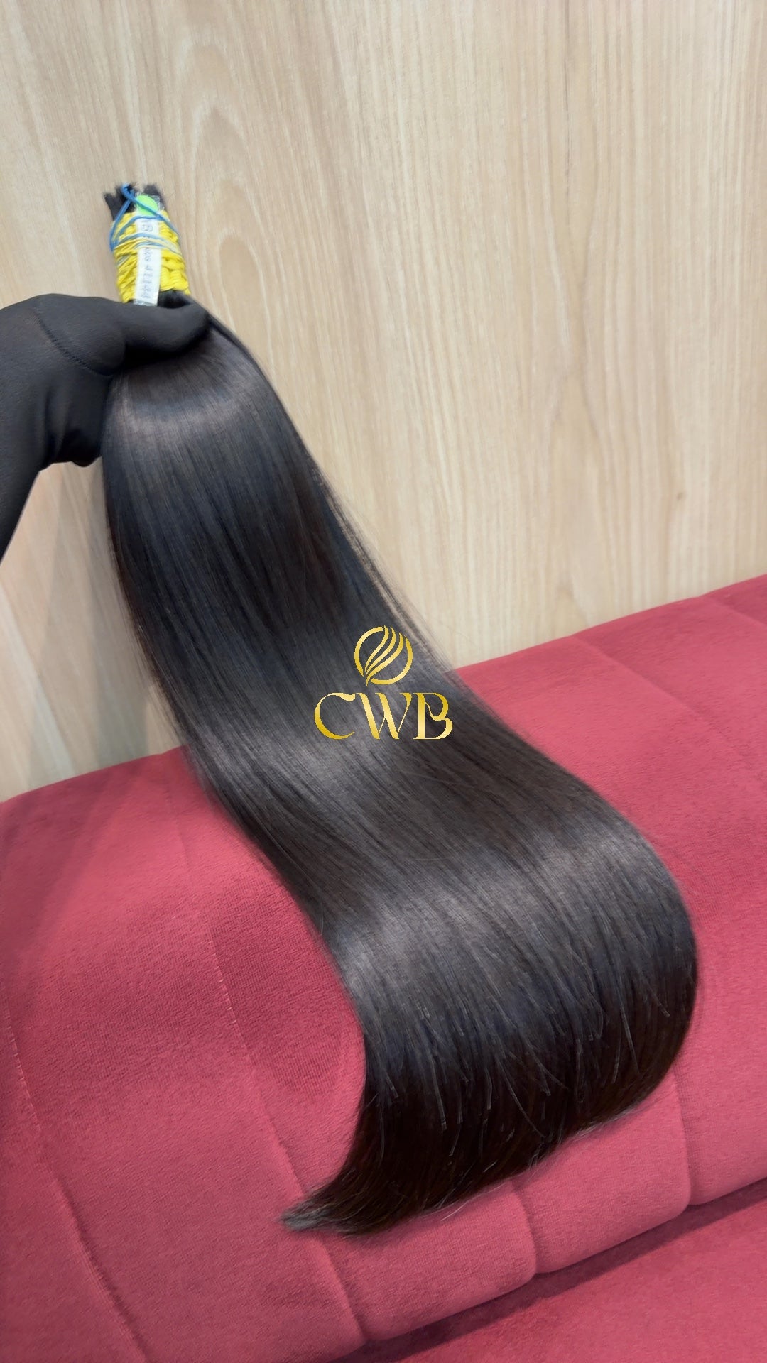 Cabelo Castanho Natural Médio 63cm 211g Brasileiro do Sul