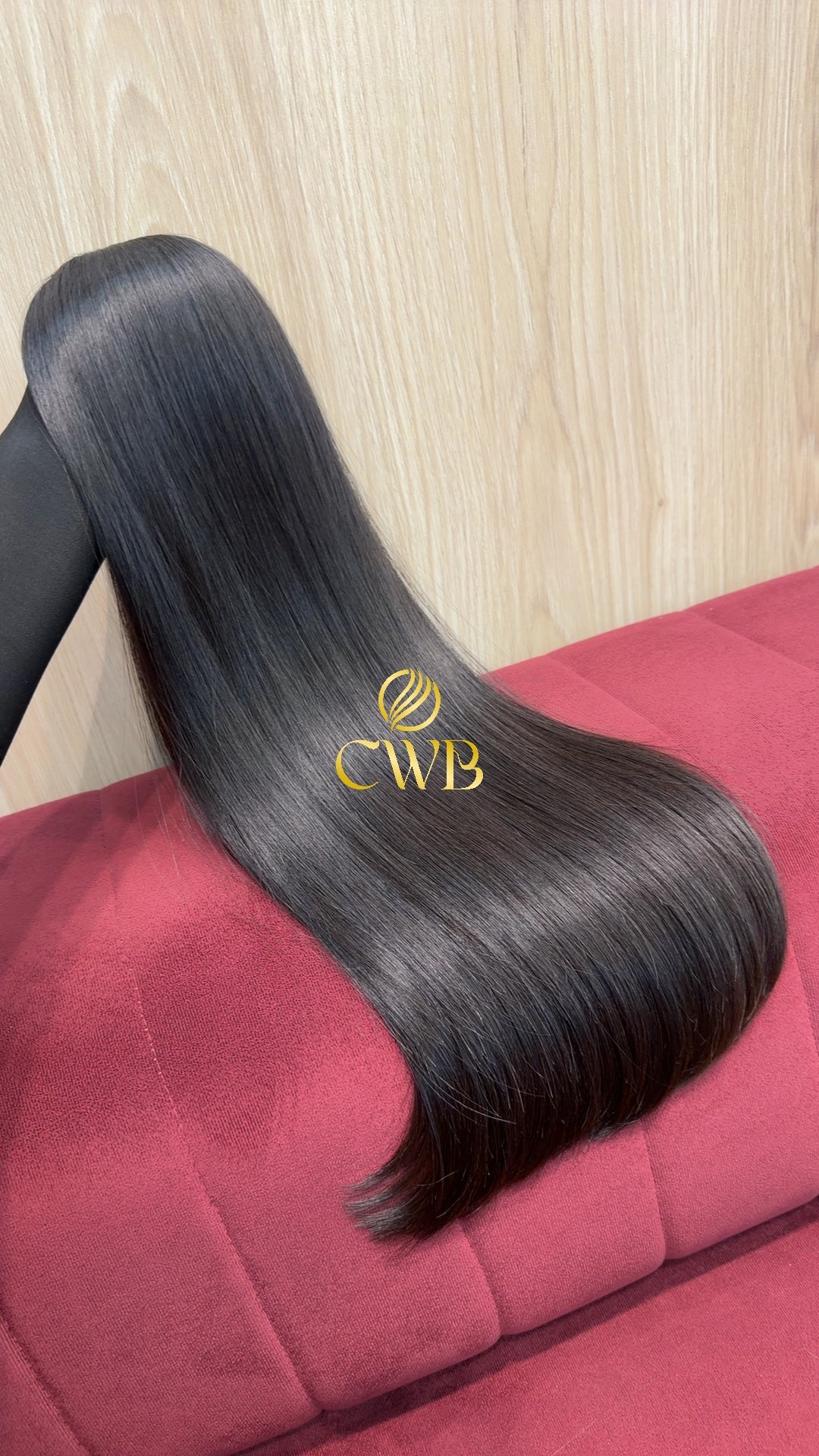 Cabelo Castanho Natural Médio 63cm 211g Brasileiro do Sul