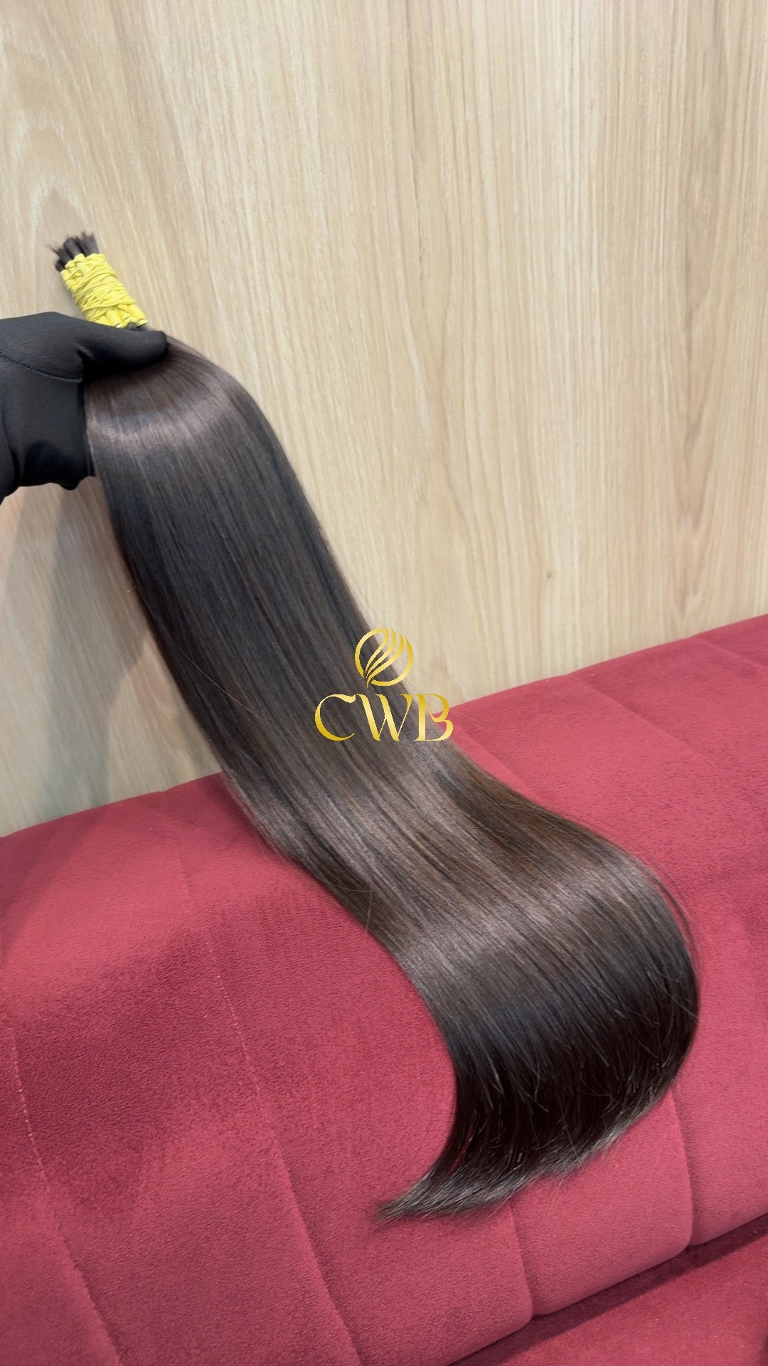 Cabelo Castanho Natural Médio 60cm 104g Brasileiro do Sul