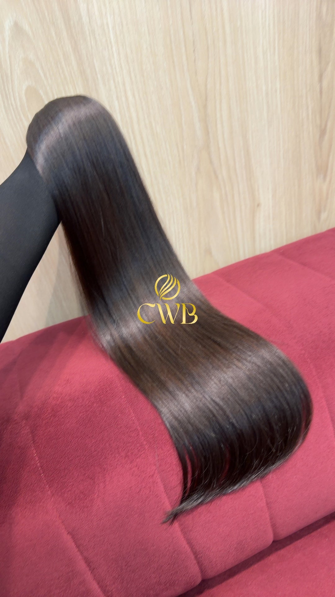 Cabelo Castanho Natural Médio 60cm 104g Brasileiro do Sul