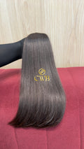 Cabelo Castanho Natural Médio 42cm 98g Brasileiro do Sul