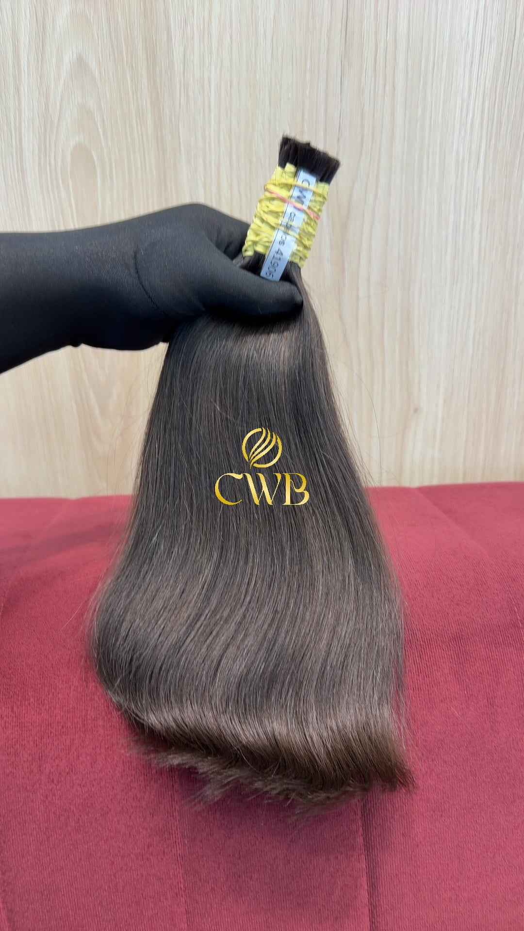 Cabelo Castanho Natural Médio 38cm 145g Brasileiro do Sul