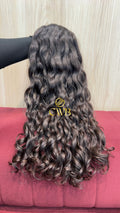 Cabelo Castanho Natural Escuro 57cm 245g Brasileiro do Sul