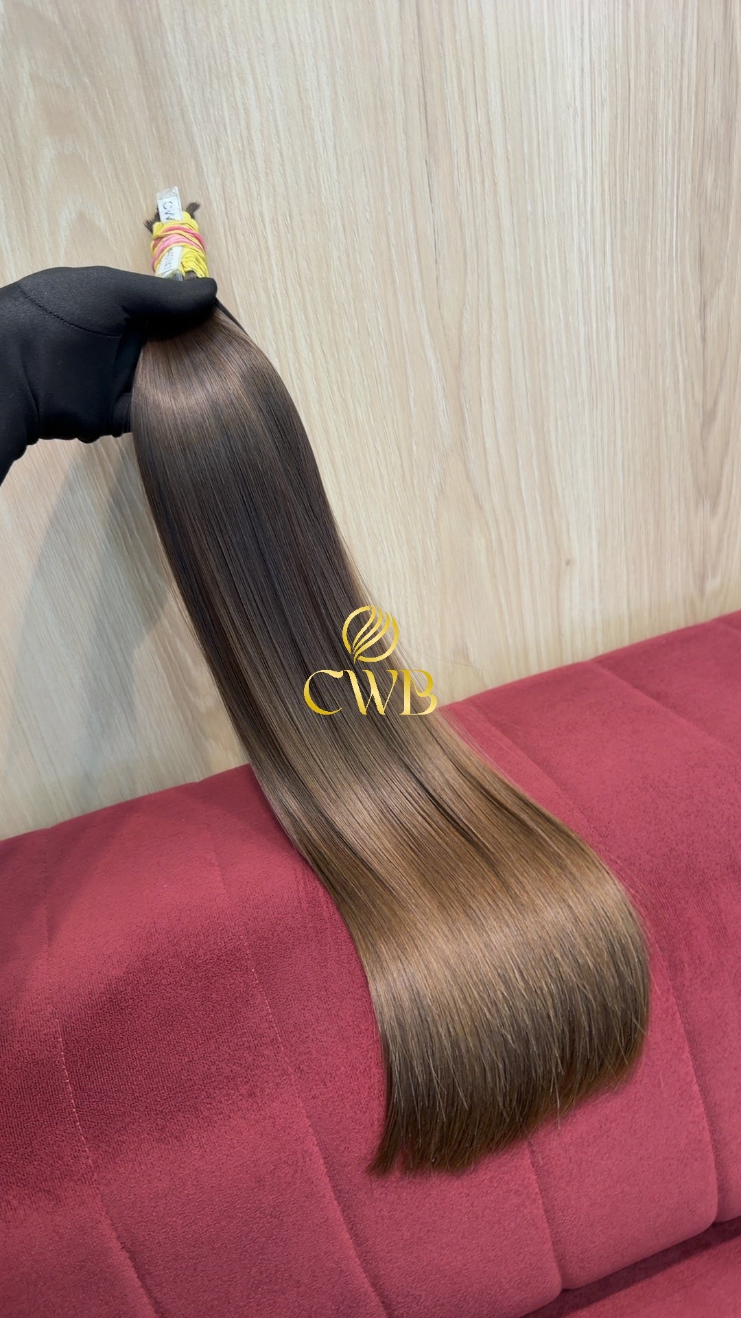 Cabelo Loiro Natural Médio 57cm 126g Brasileiro do Sul