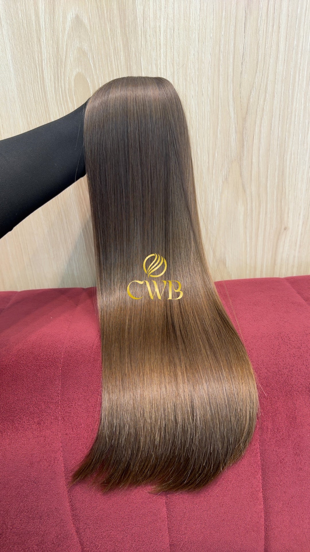 Cabelo Loiro Natural Médio 57cm 126g Brasileiro do Sul