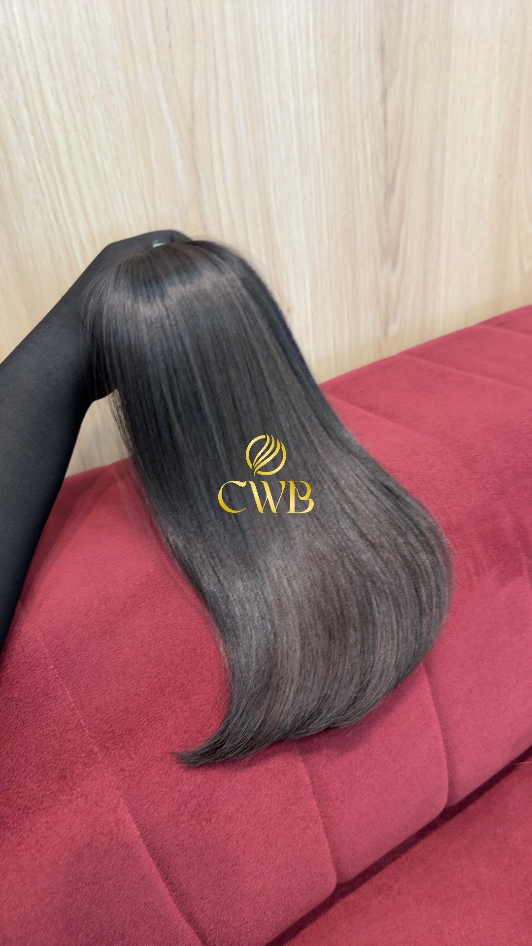 Cabelo Castanho Natural Escuro 41cm 122g Brasileiro do Sul