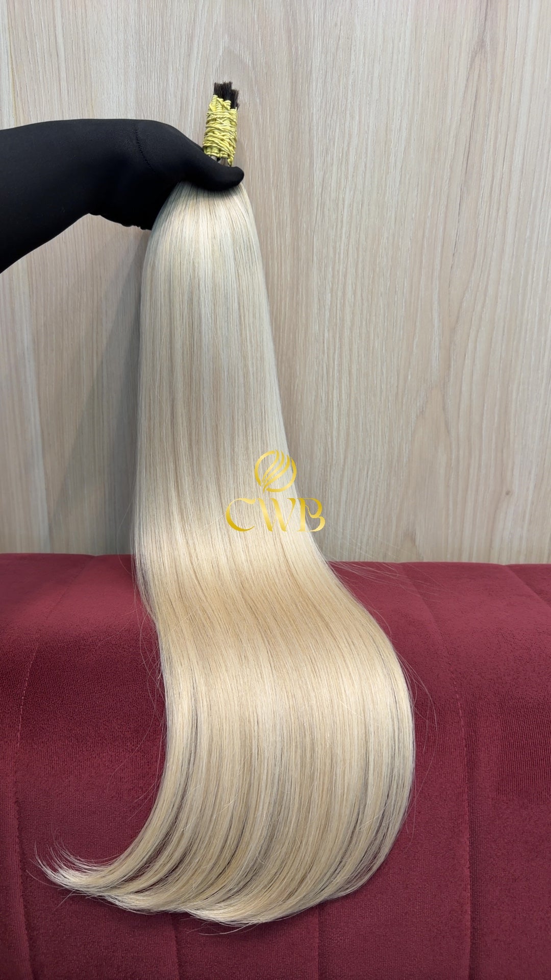 Cabelo Loiro Descolorido 72cm 138g Brasileiro do Sul