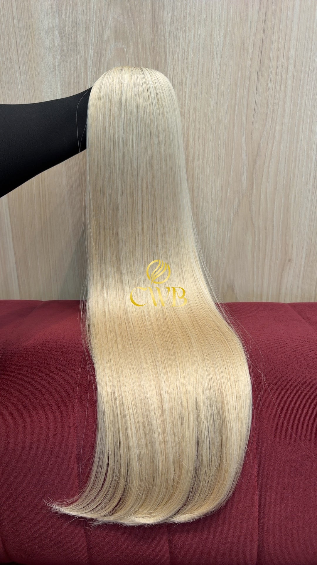 Cabelo Loiro Descolorido 72cm 138g Brasileiro do Sul