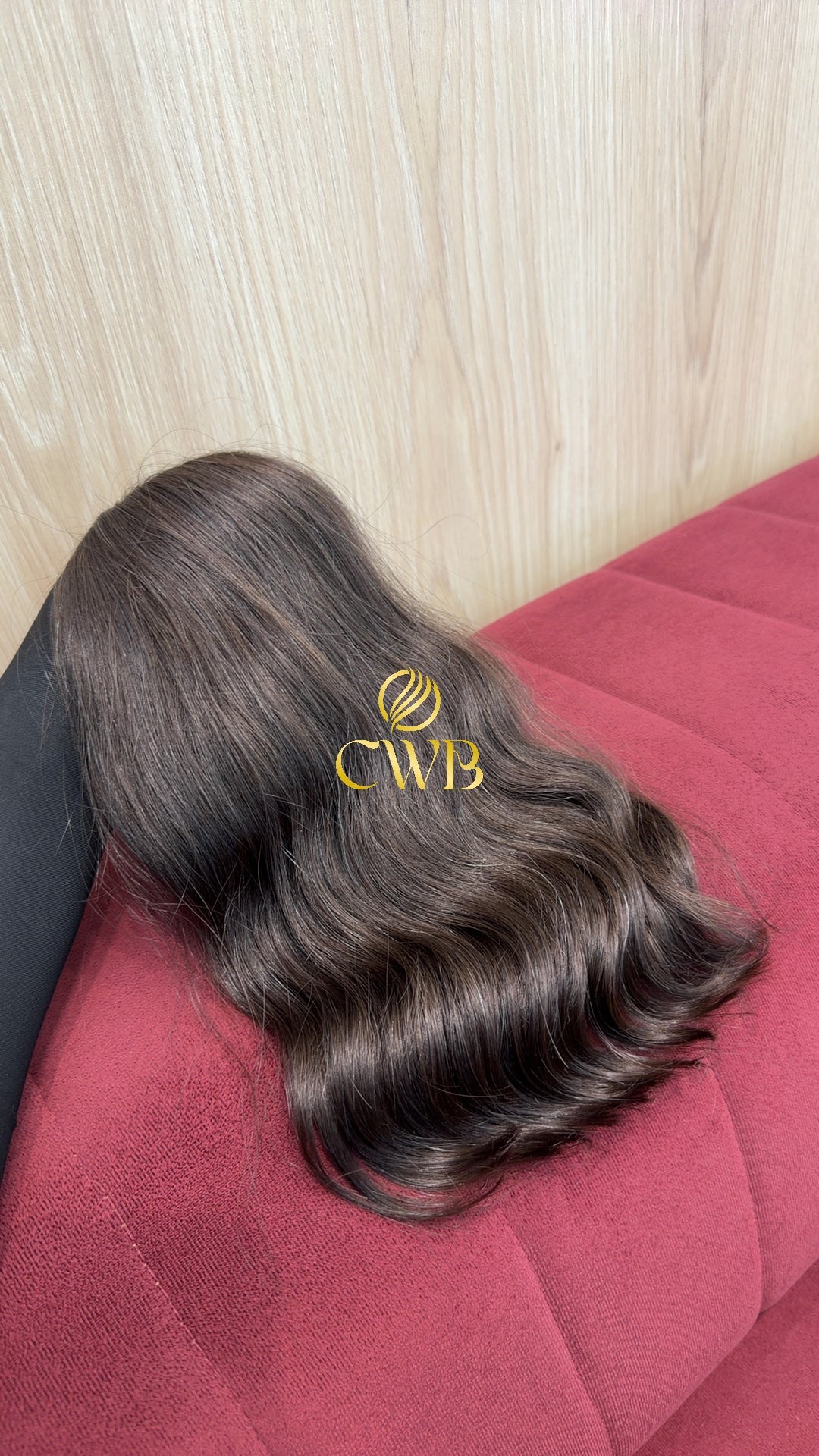 Cabelo Castanho Natural Escuro 39cm 133g Brasileiro do Sul