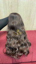 Cabelo Castanho Natural Médio 51cm 145g Brasileiro do Sul