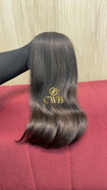 Cabelo Castanho Natural Escuro 41cm 105g Brasileiro do Sul