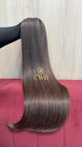Cabelo Castanho Natural Claro 67cm 117g Brasileiro do Sul
