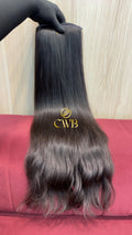 Cabelo Castanho Natural Médio 66cm 252g Brasileiro do Sul