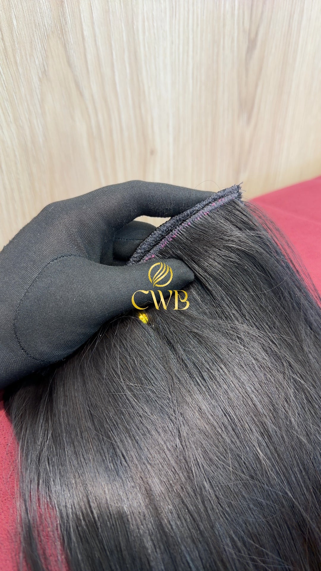 Cabelo Castanho Natural Médio 66cm 252g Brasileiro do Sul