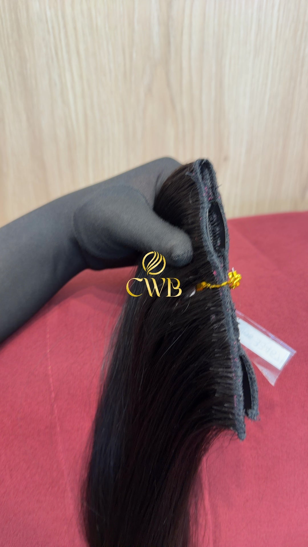 Cabelo Castanho Natural Escuro 55cm 89g Brasileiro do Sul