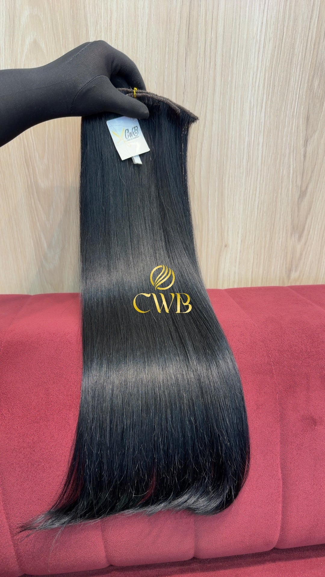 Cabelo Castanho Natural Escuro 52cm 112g Brasileiro do Sul