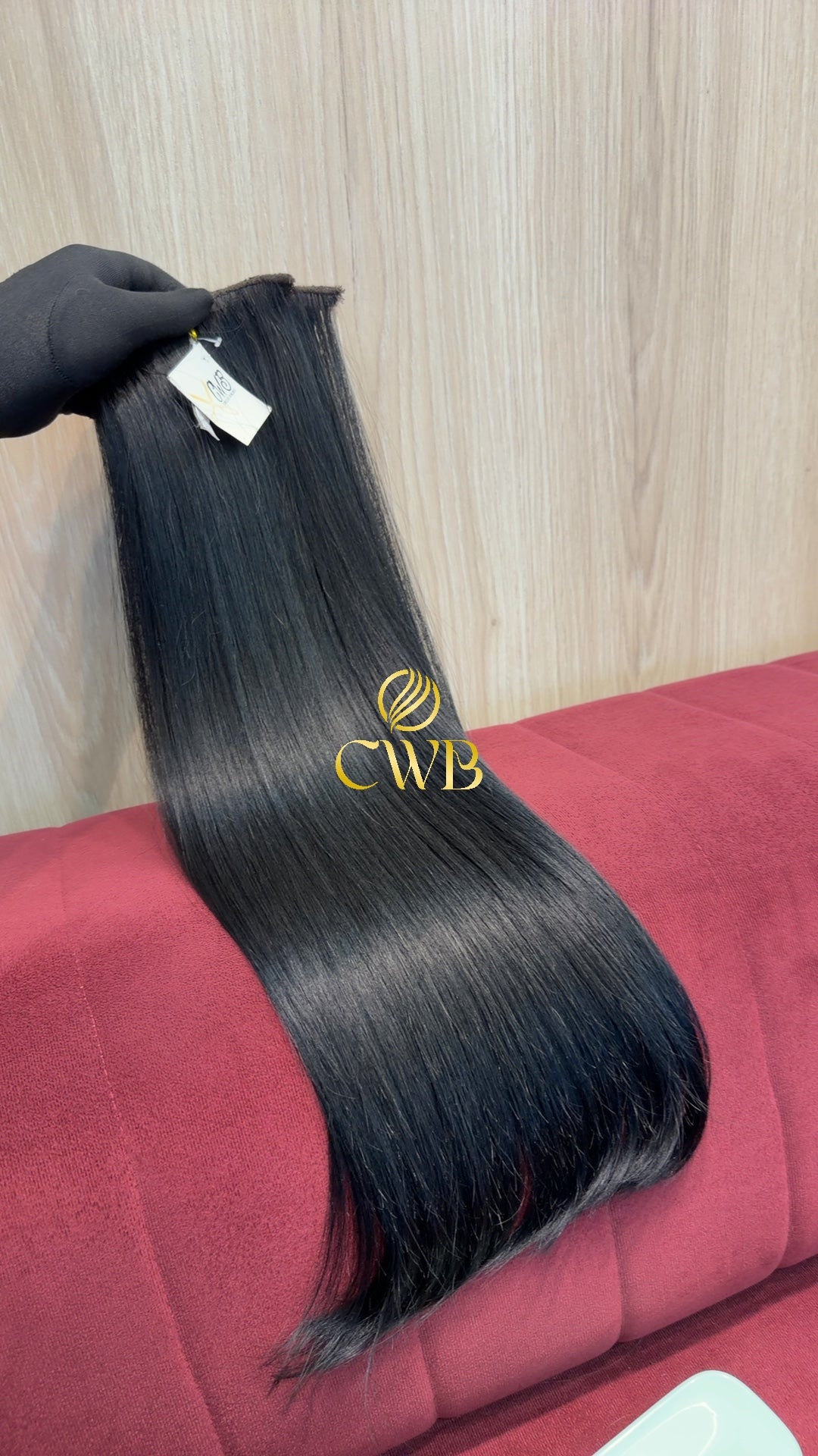 Cabelo Castanho Natural Escuro 52cm 112g Brasileiro do Sul
