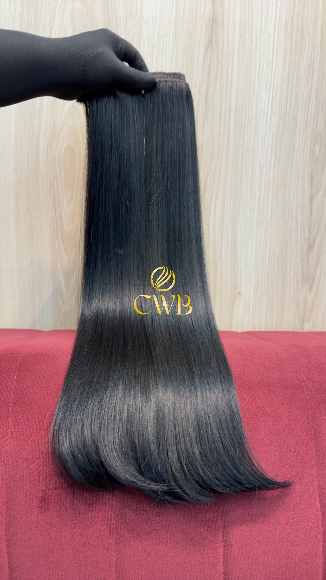 Cabelo Castanho Natural Escuro 52cm 112g Brasileiro do Sul
