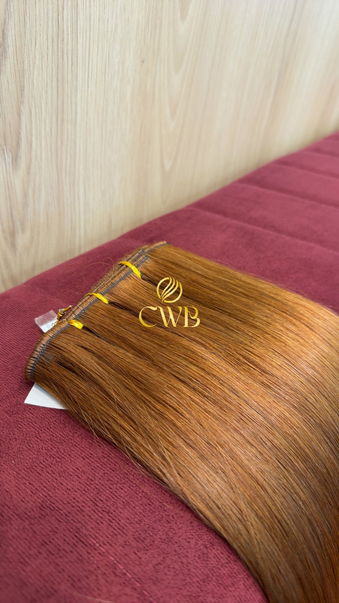 Cabelo Ruivo Natural Médio 51cm 148g Brasileiro do Sul
