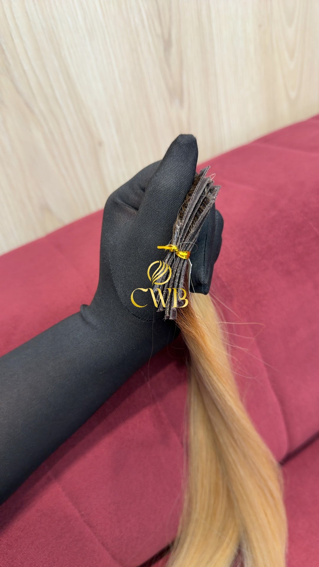 Cabelo Loiro Descolorido 54cm 78g Brasileiro do Sul