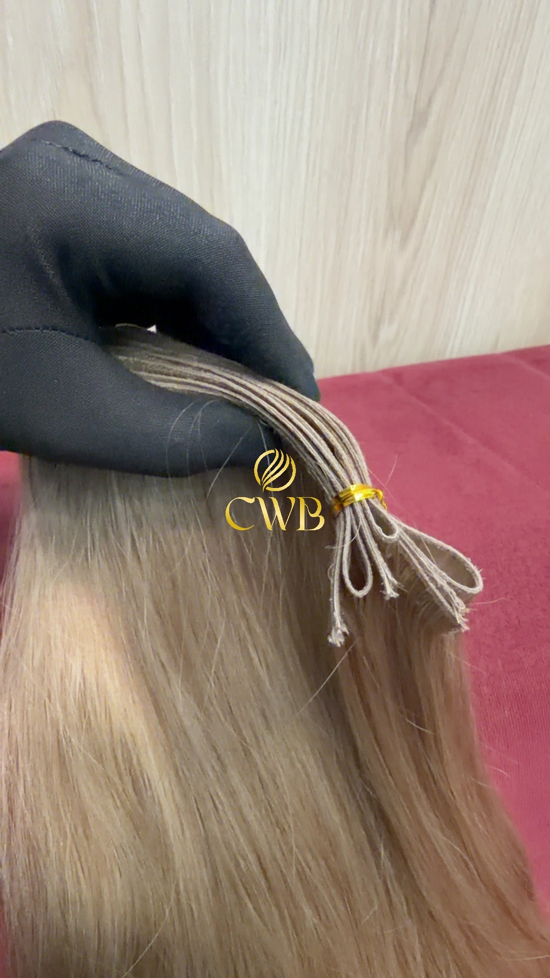 Cabelo Loiro Descolorido 58cm 167g Brasileiro do Sul