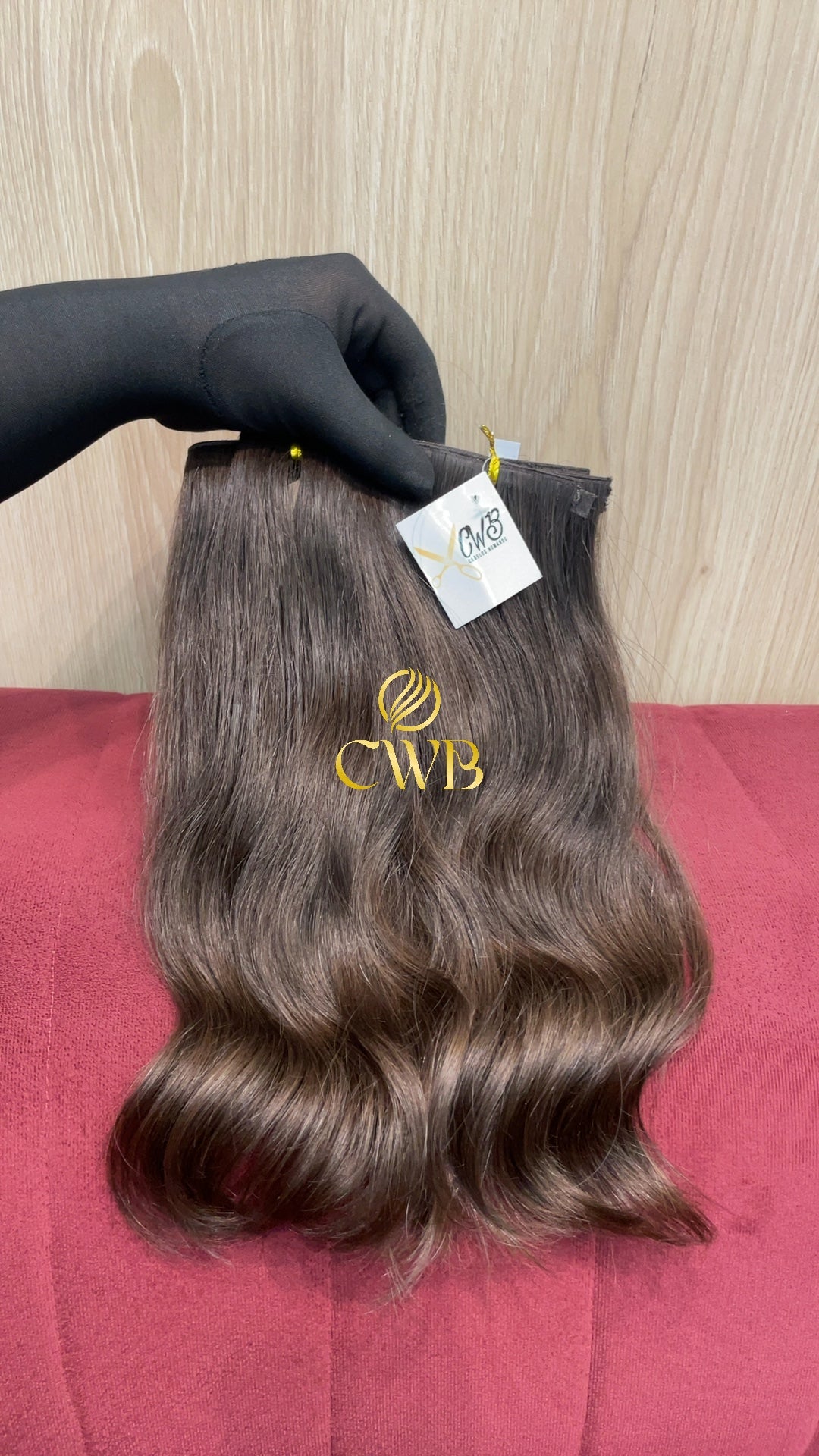 Cabelo Loiro Natural Escuro 37cm 87g Brasileiro do Sul