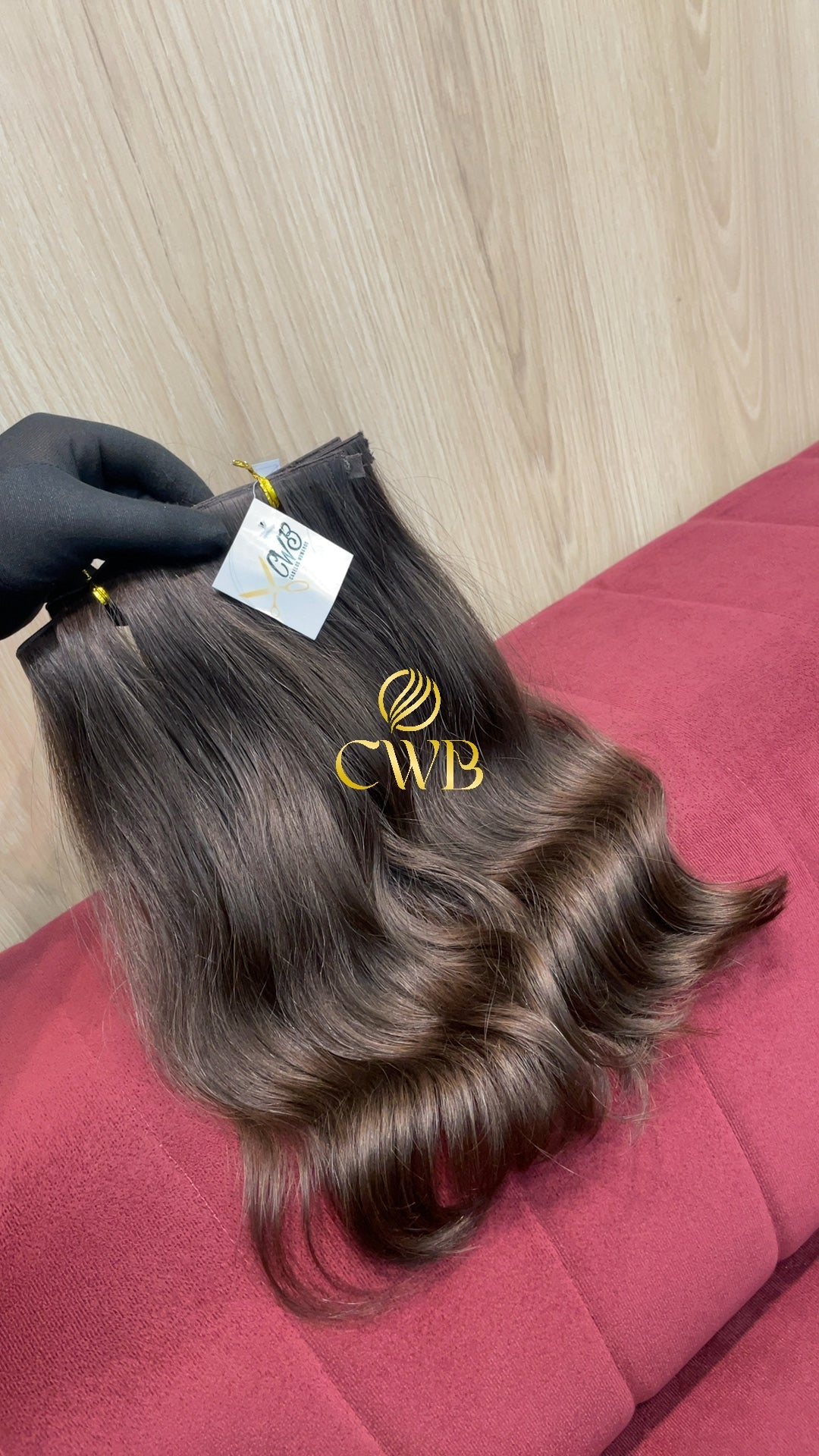 Cabelo Loiro Natural Escuro 37cm 87g Brasileiro do Sul