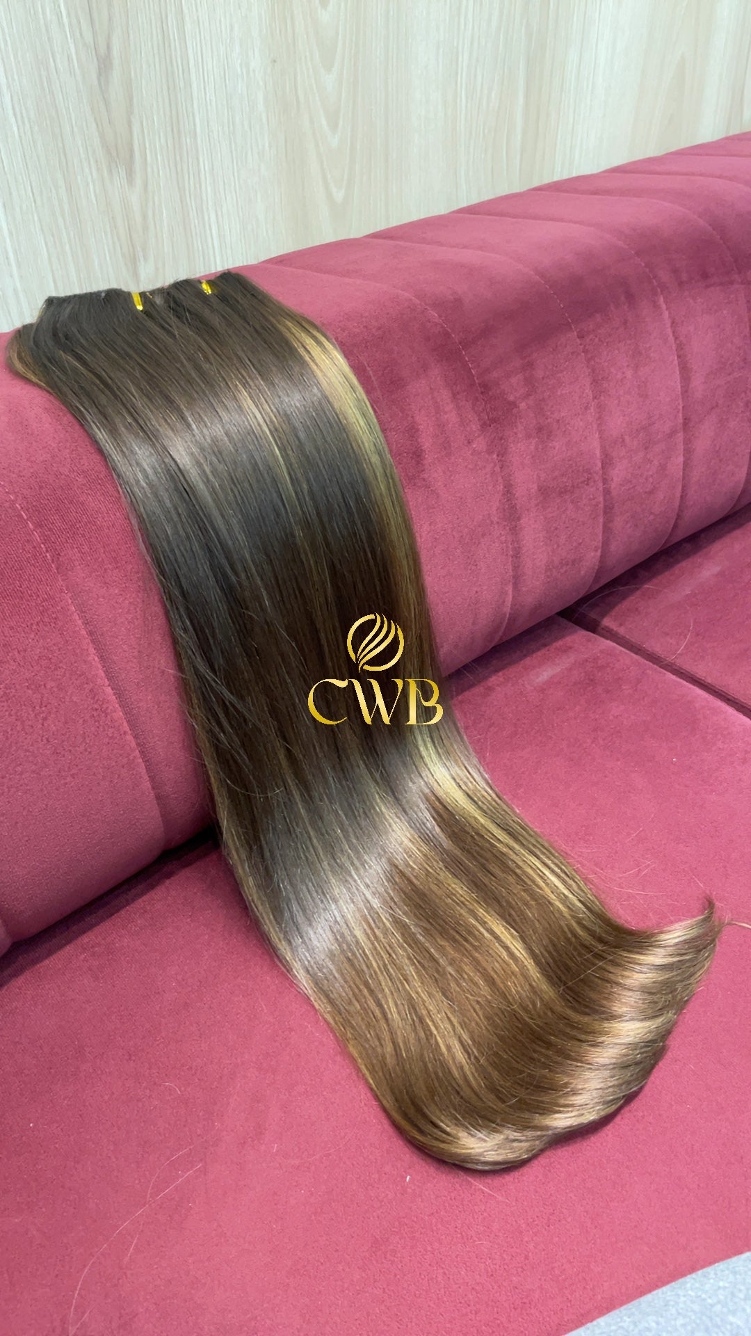 Cabelo Loiro Natural Médio 65cm 169g Brasileiro do Sul