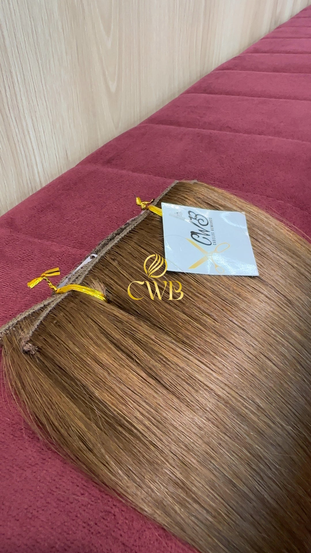 Cabelo Loiro Natural Médio 60cm 153g Brasileiro do Sul
