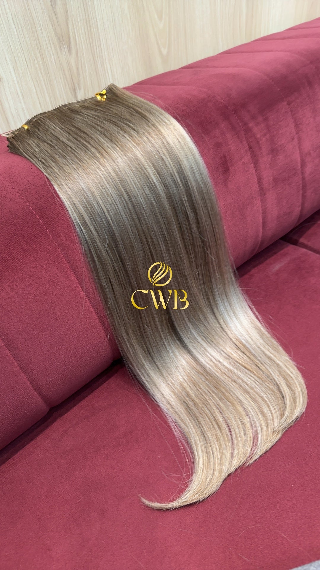 Cabelo Loiro Descolorido Claro 59cm 159g Brasileiro do Sul