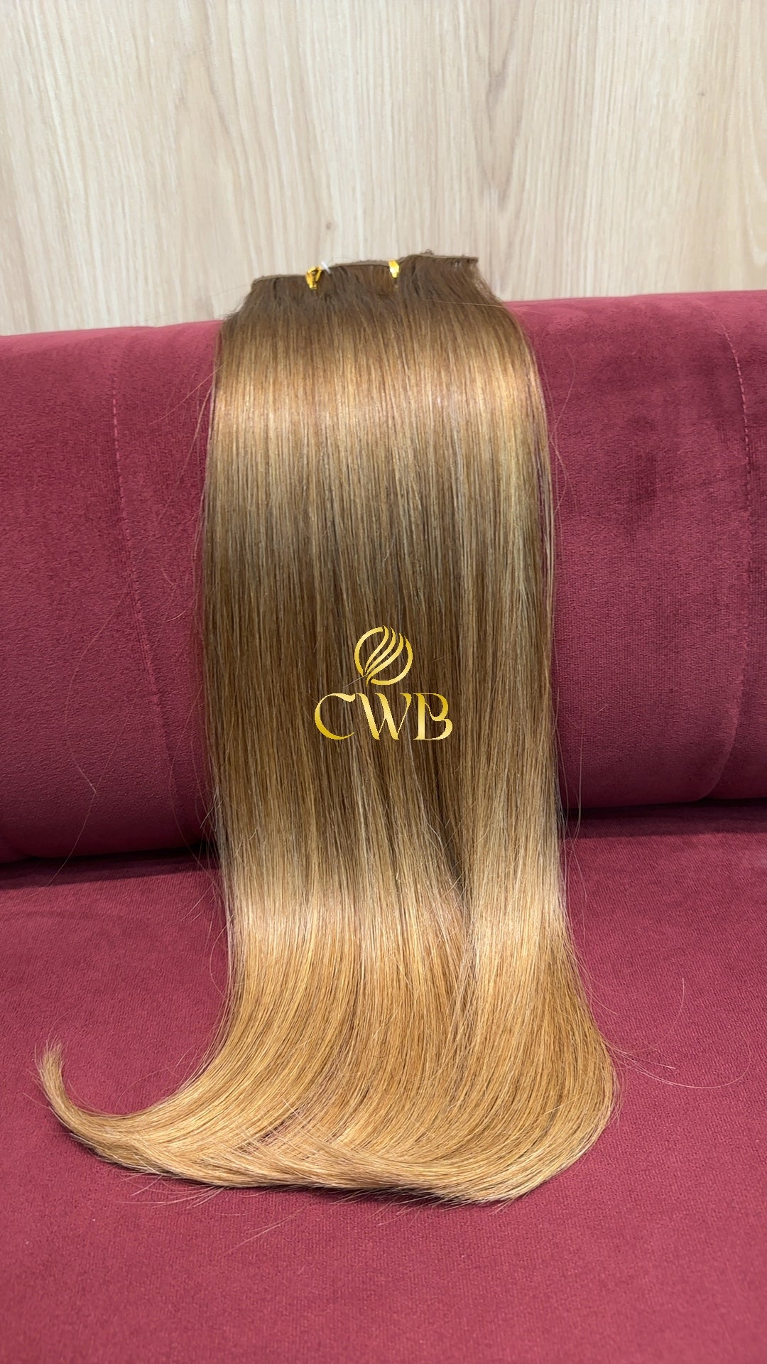 Cabelo Loiro Descolorido 62cm 118g Brasileiro do Sul