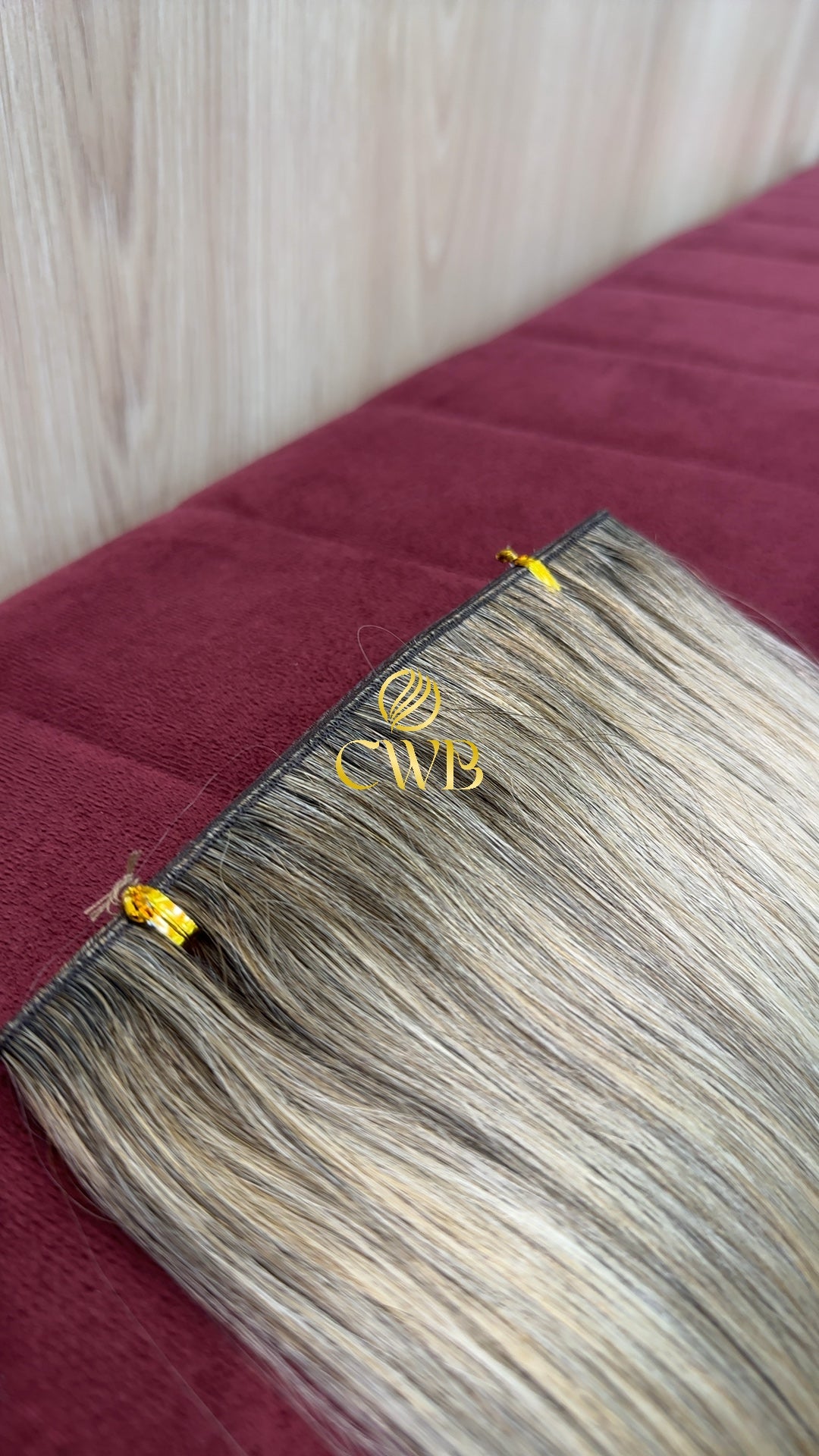 Cabelo Loiro Descolorido 56cm 71g Brasileiro do Sul