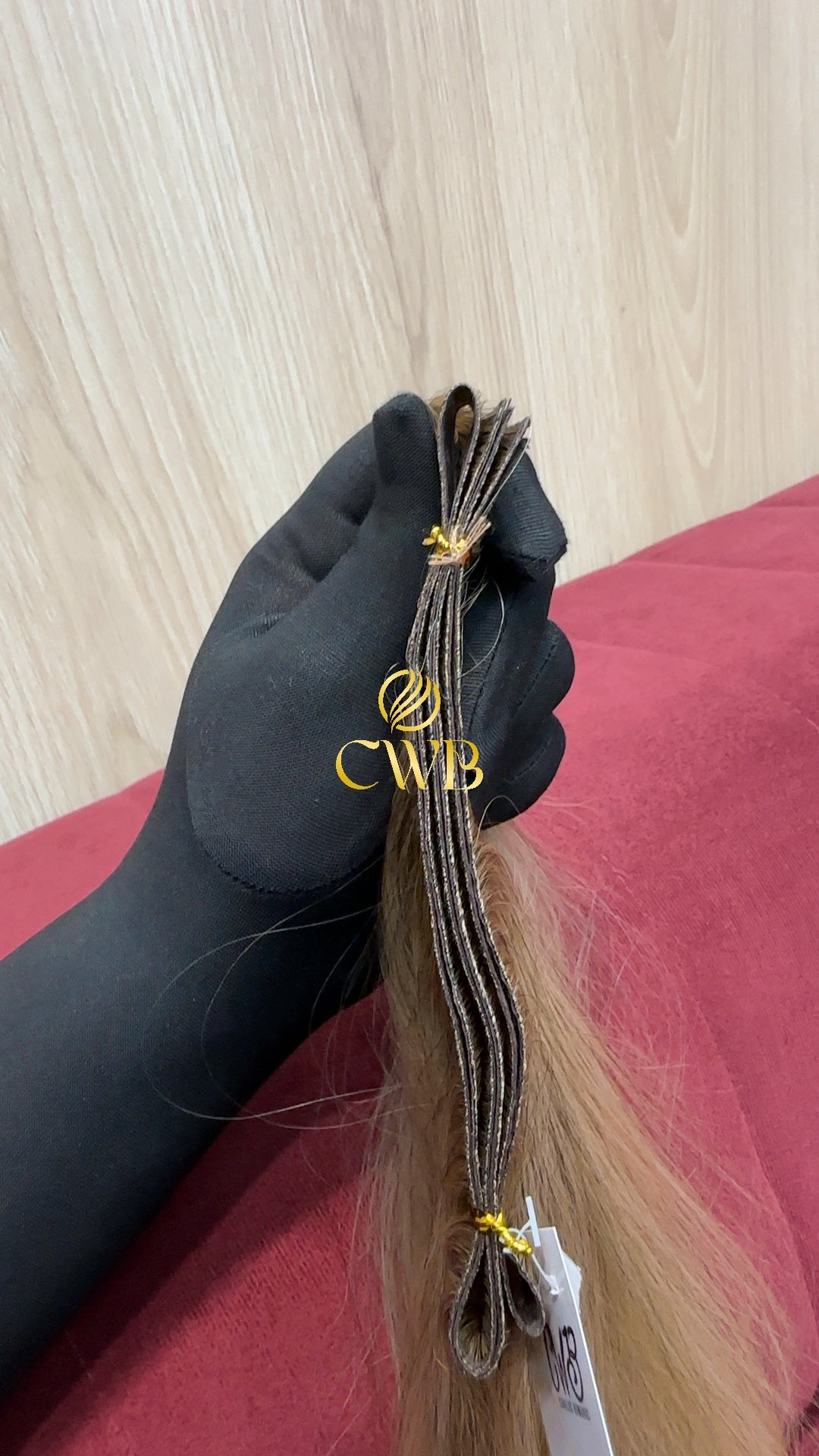 Cabelo Loiro Descolorido 56cm 71g Brasileiro do Sul