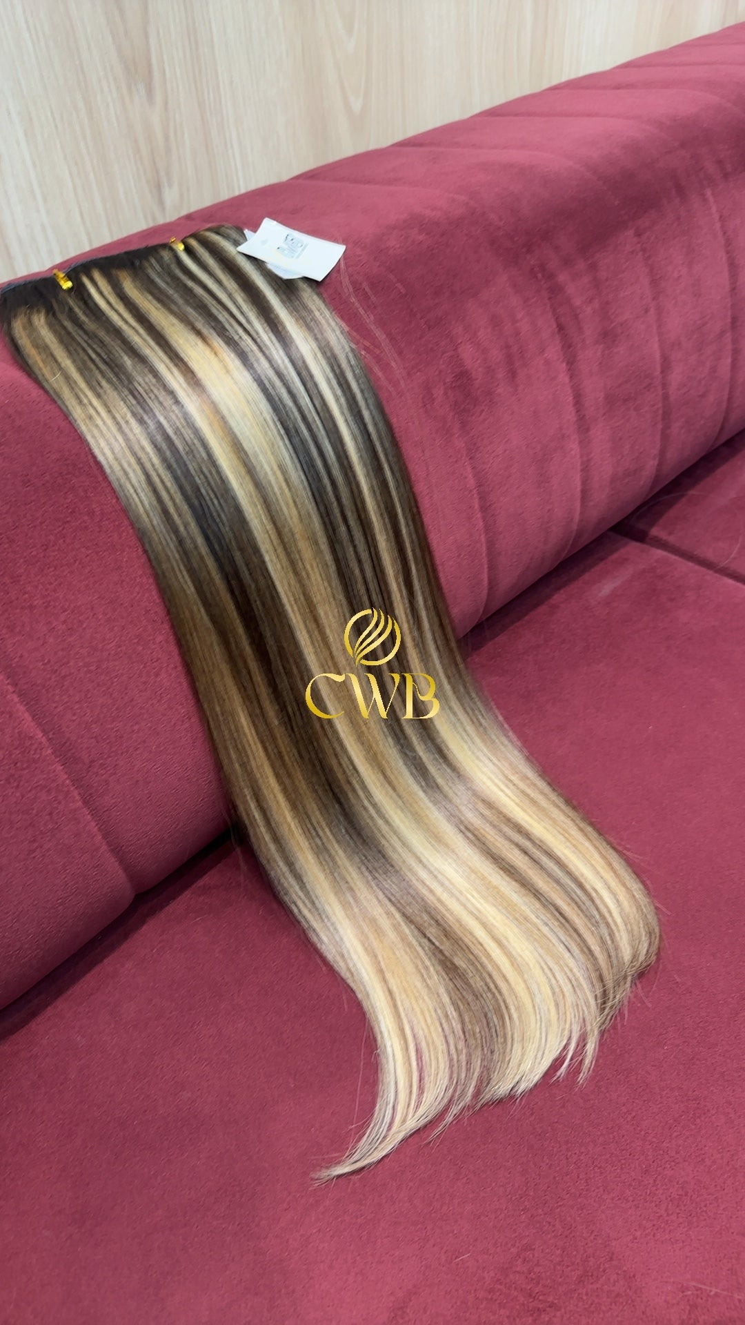 Cabelo Castanho Natural Médio 58cm 100g Brasileiro do Sul