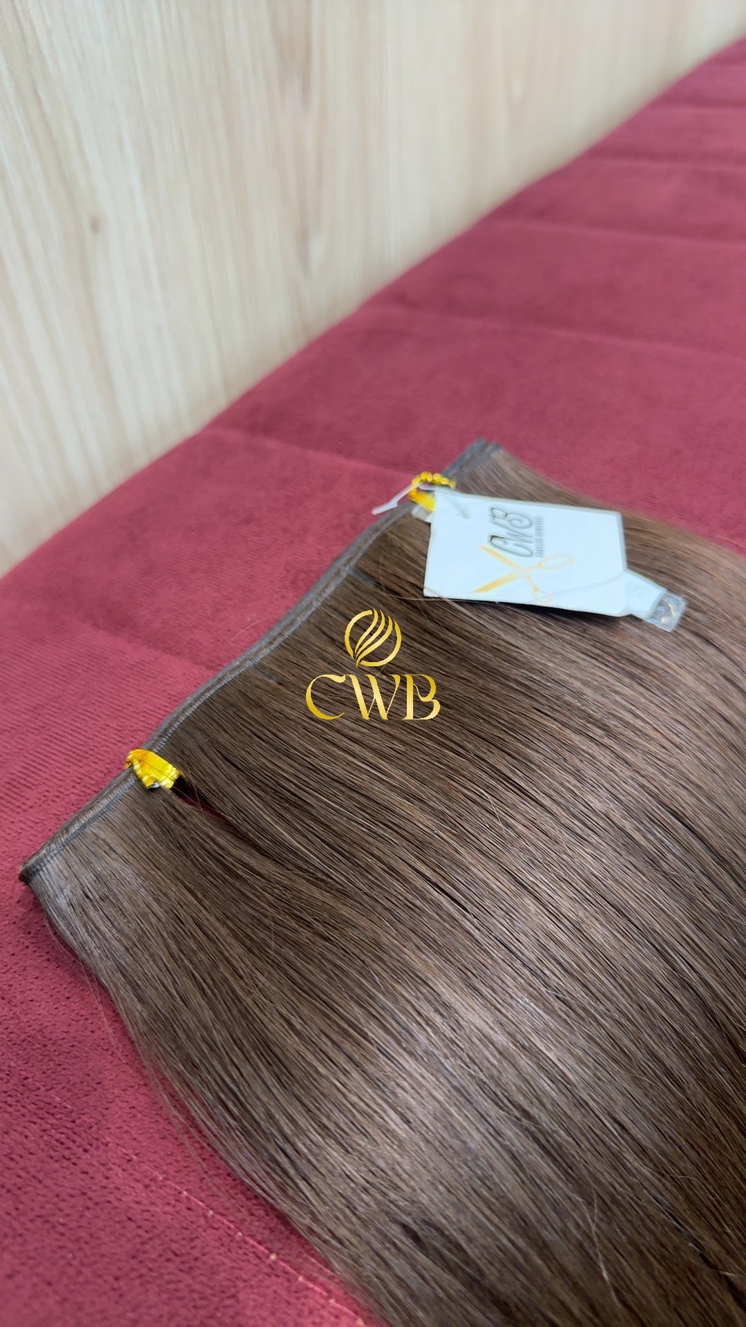 Cabelo Loiro Natural Escuro 52cm 99g Brasileiro do Sul