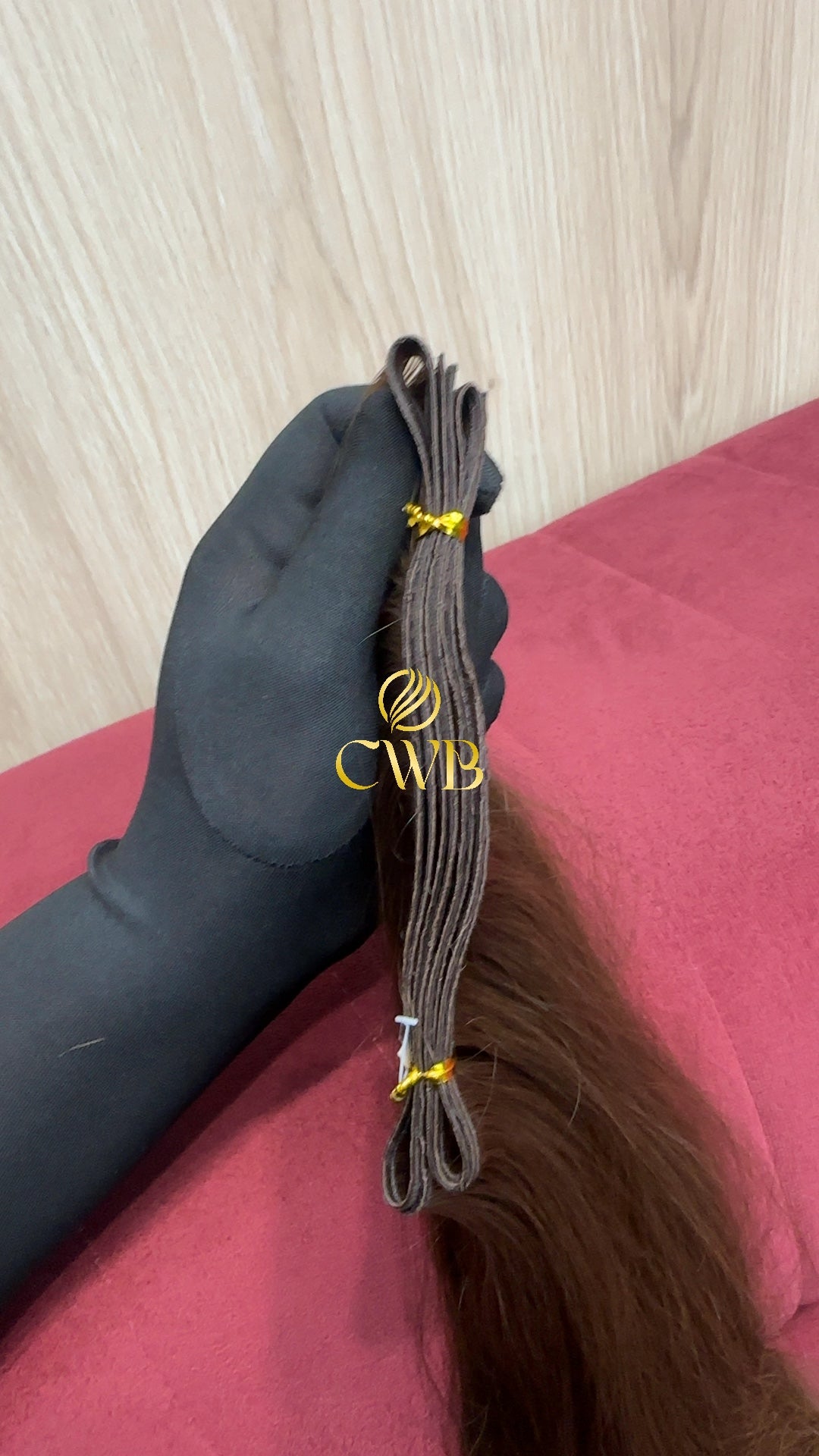 Cabelo Loiro Natural Escuro 52cm 99g Brasileiro do Sul