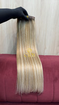 Cabelo Loiro Descolorido 58cm 103g Brasileiro do Sul