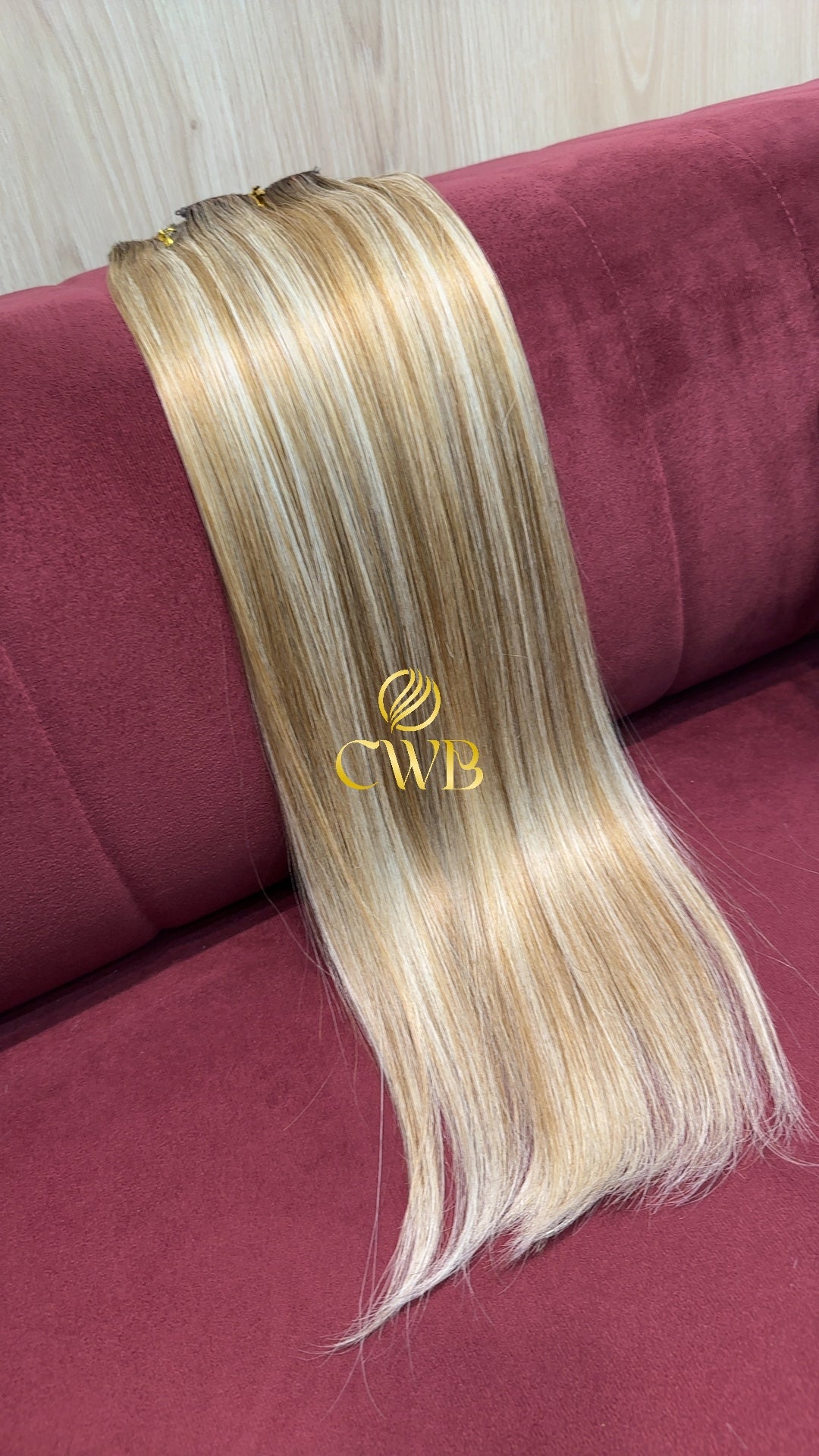Cabelo Loiro Descolorido 58cm 103g Brasileiro do Sul