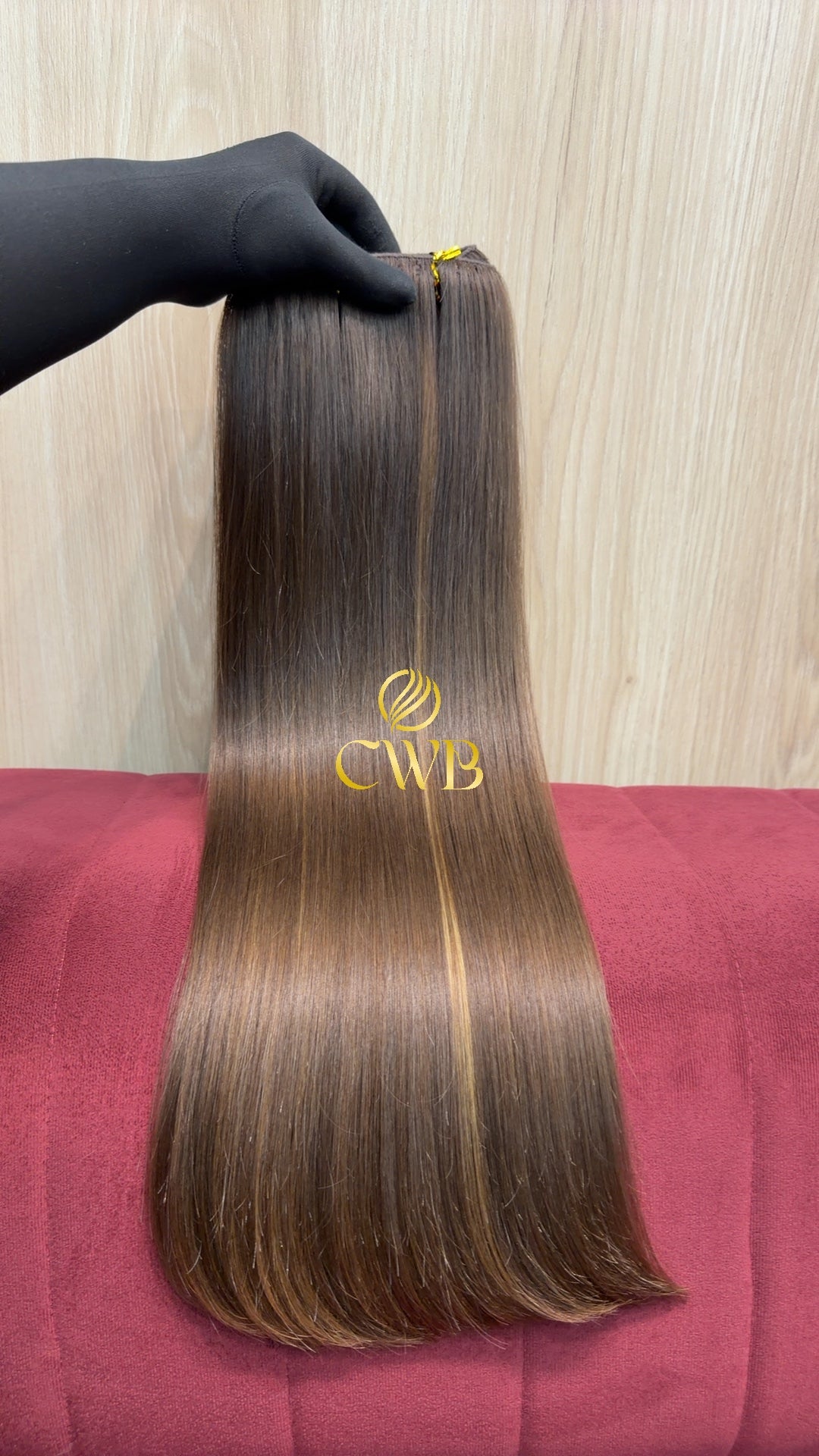Cabelo Loiro Natural Escuro 60cm 155g Brasileiro do Sul