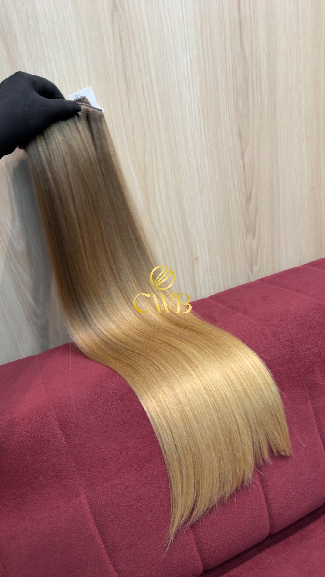 Cabelo Loiro Natural Claro 61cm 112g Brasileiro do Sul