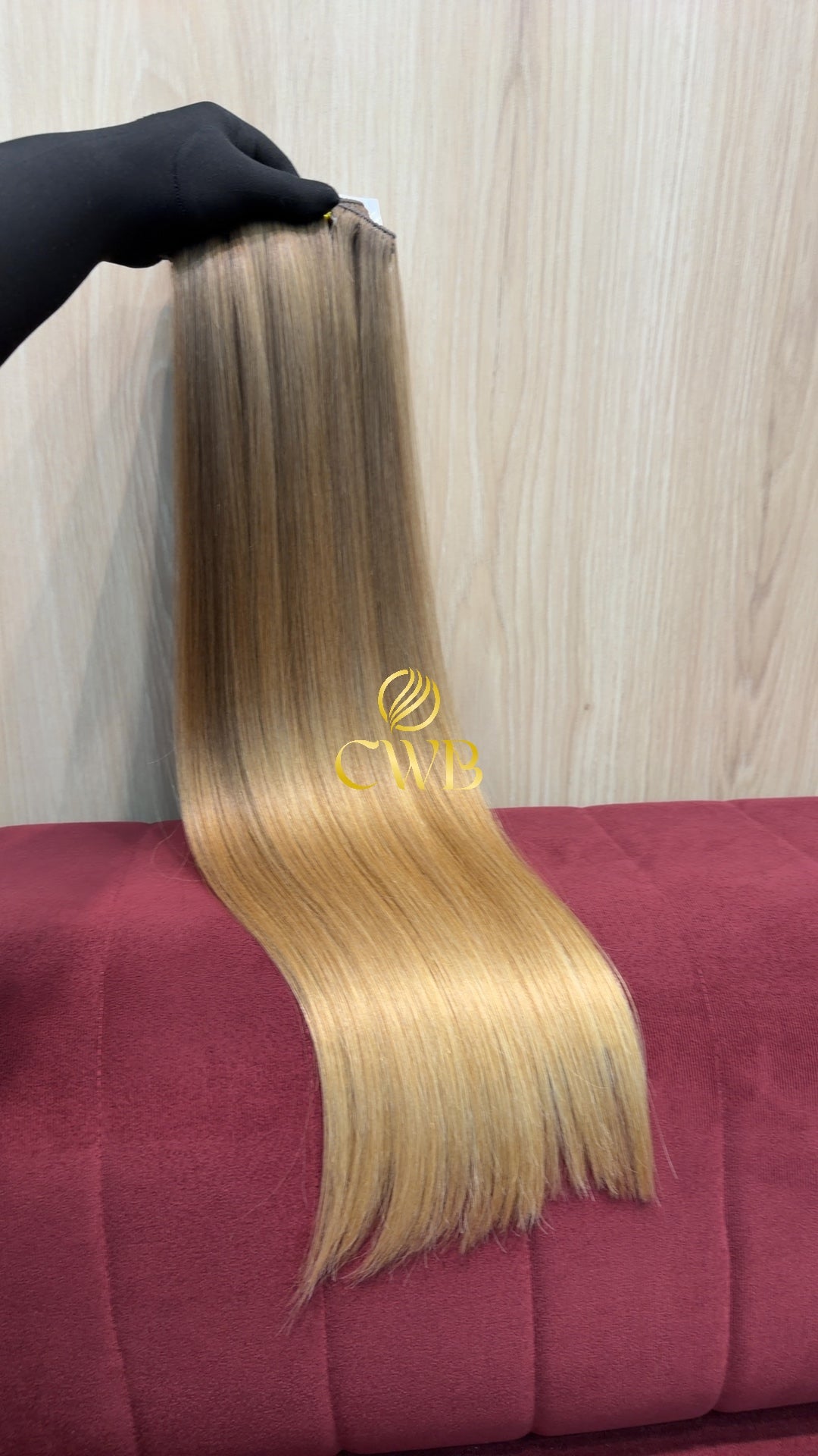 Cabelo Loiro Natural Claro 61cm 112g Brasileiro do Sul