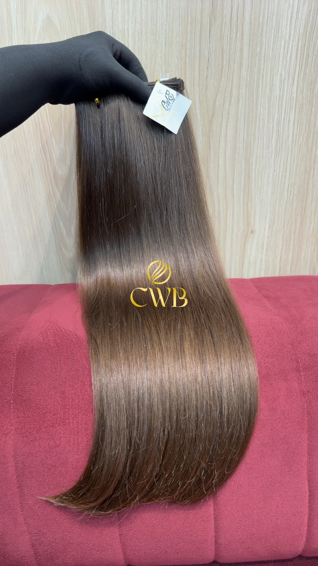 Cabelo Loiro Natural Escuro 58cm 97g Brasileiro do Sul