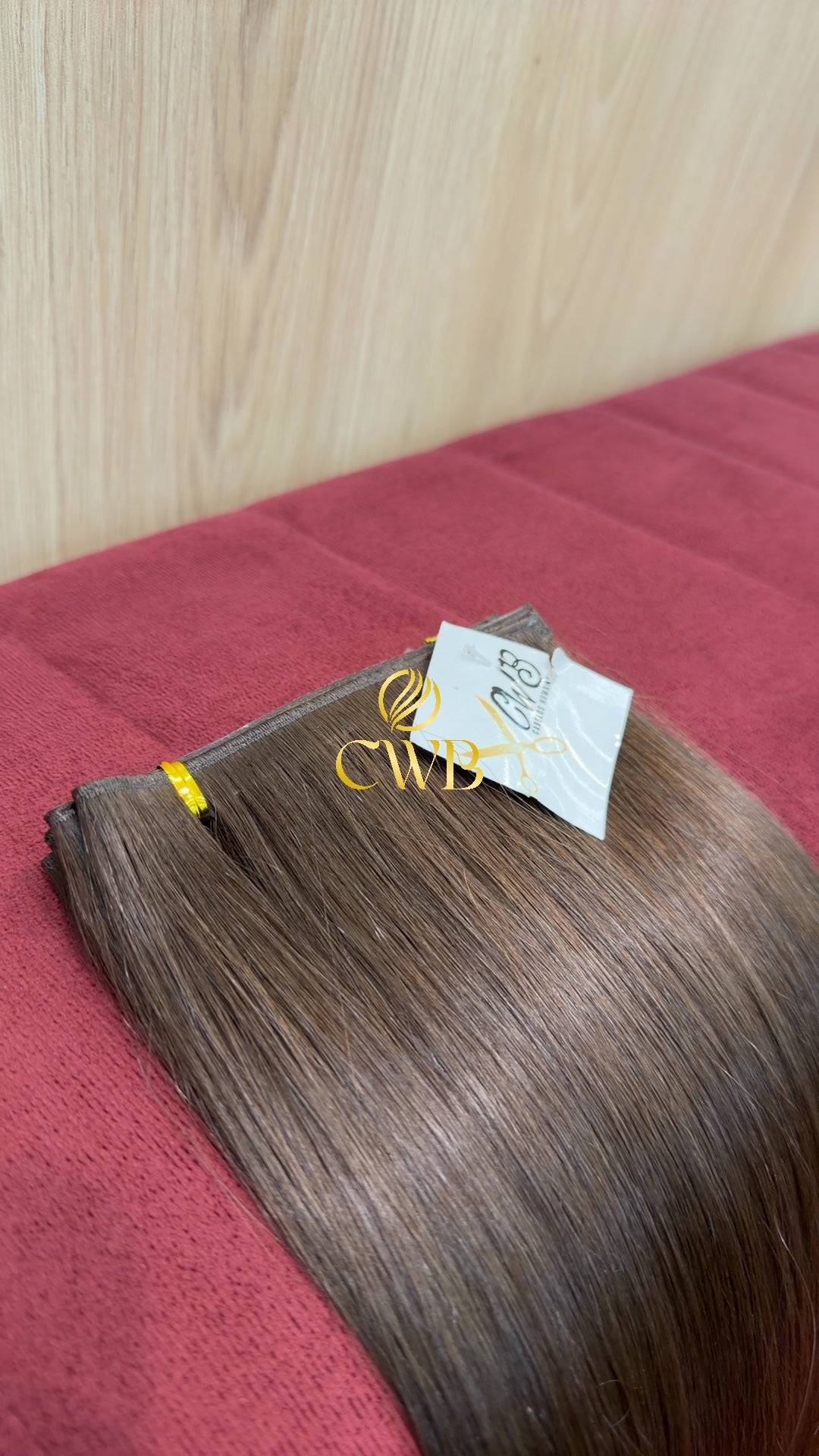 Cabelo Loiro Natural Escuro 58cm 97g Brasileiro do Sul