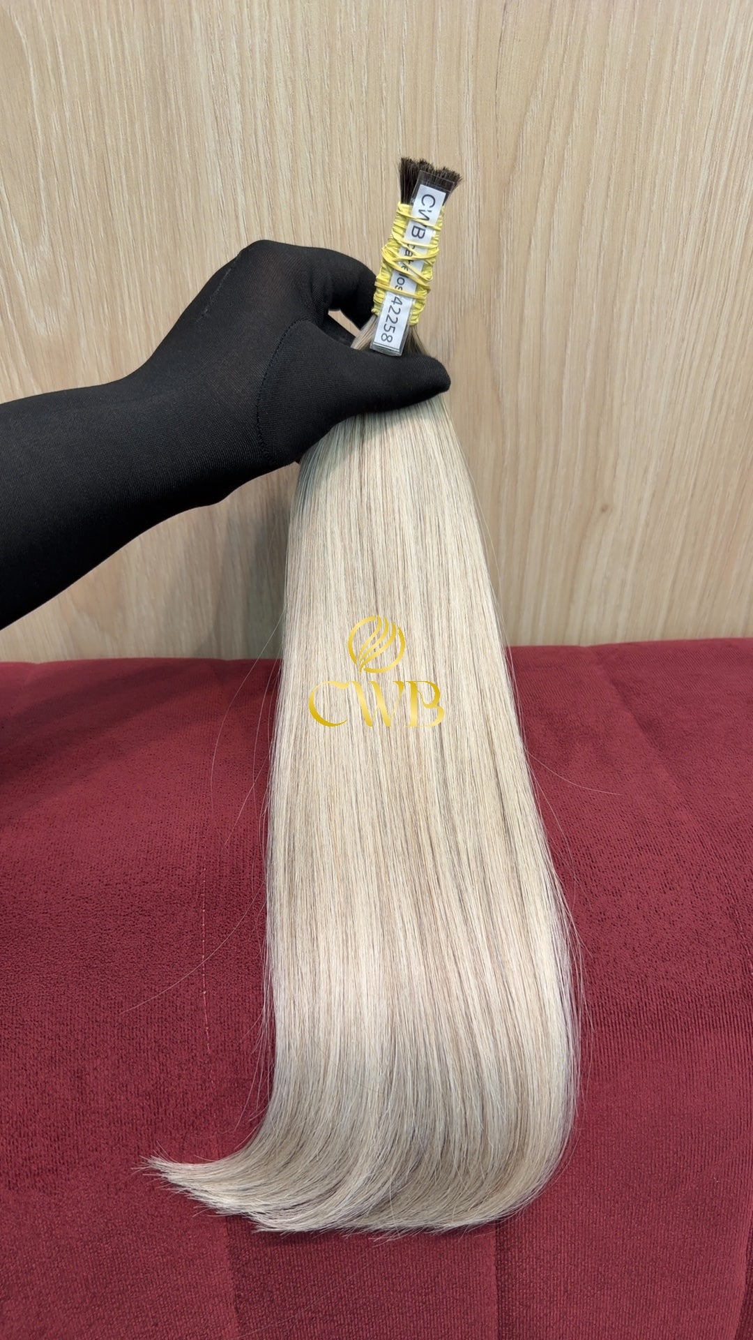 Cabelo Loiro Descolorido 44cm 56g Brasileiro do Sul