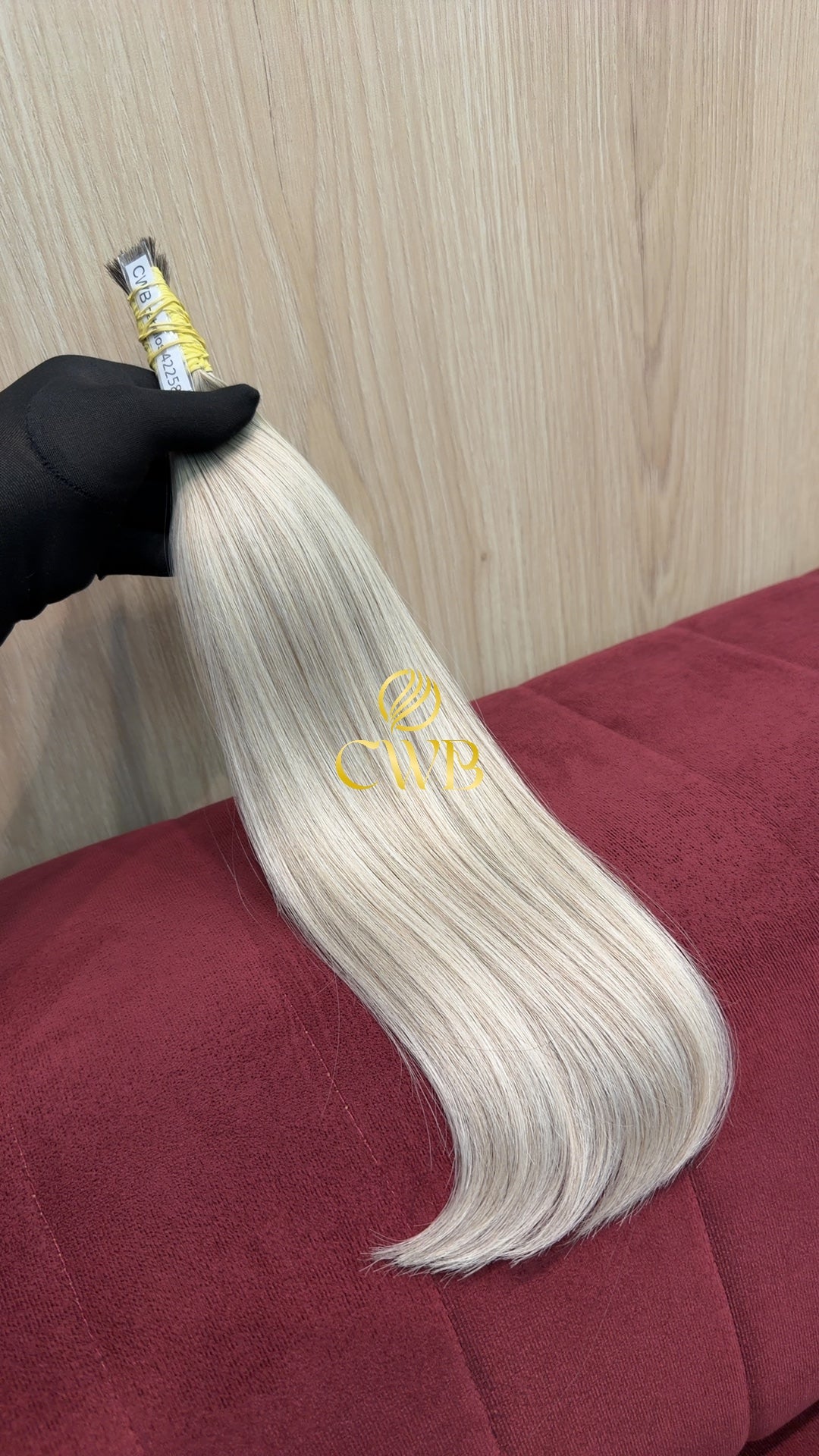 Cabelo Loiro Descolorido 44cm 56g Brasileiro do Sul