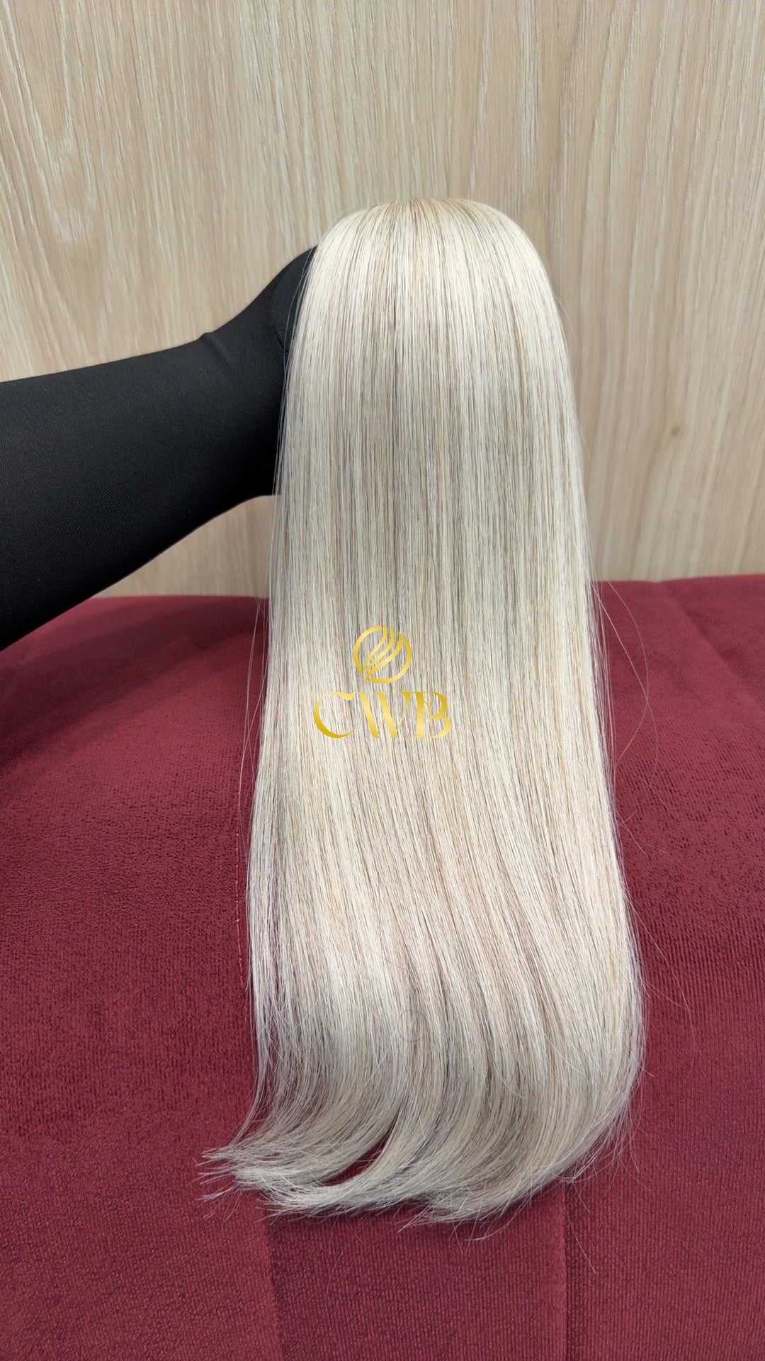 Cabelo Loiro Descolorido 44cm 56g Brasileiro do Sul