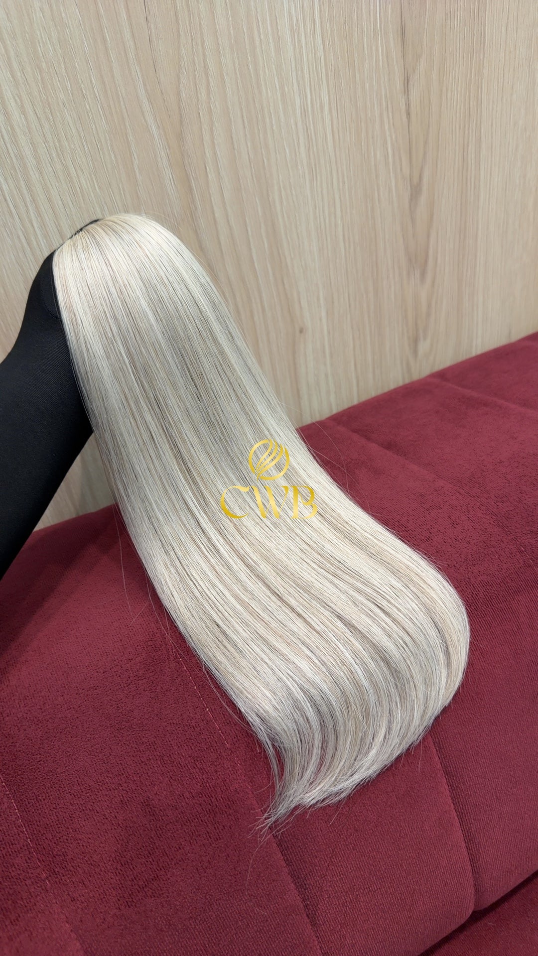 Cabelo Loiro Descolorido 44cm 56g Brasileiro do Sul